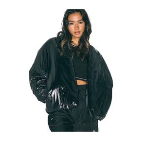 Club Paradise Unisex Paxton Puffer Jacket Black NWT Size M